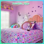 bedroom decoration for girl android application logo